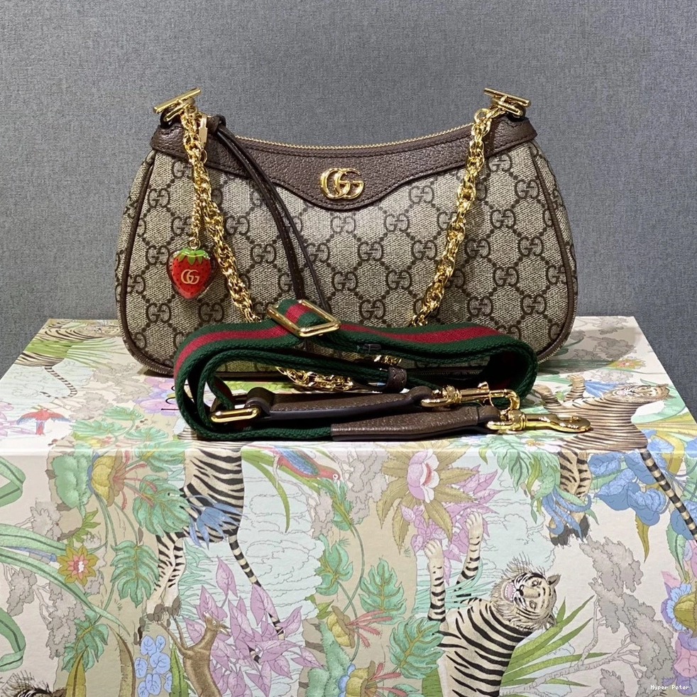 Hyperpeter Ophidia shoulder Gucci bag-25*15.5*6cm small 0821